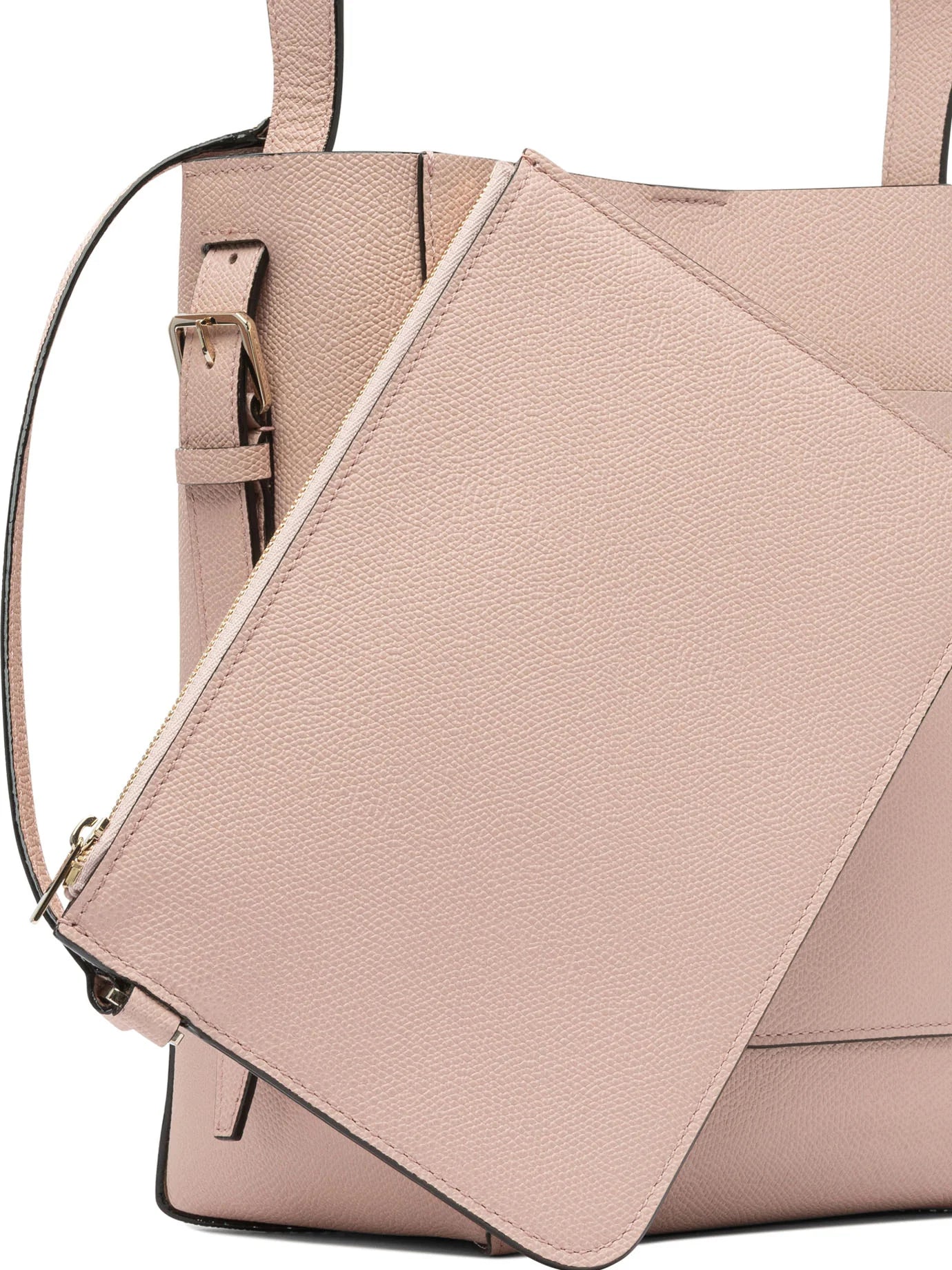 PINK CALF LEATHER HANDBAG