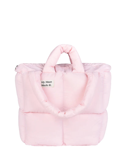 Puffer Tote Bag - Pink