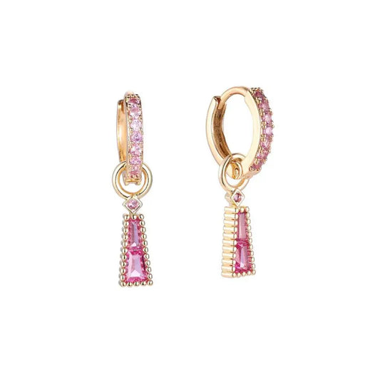 Pink Sienna Earrings