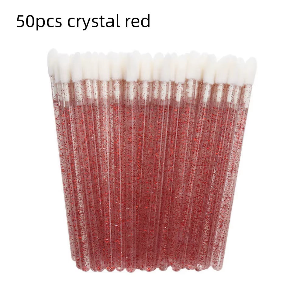 50/150 Pcs Disposable Lip Brush Makeup Brushes Pen Lipstick Mascara Wands Brush Cleaning Eyelash Cosmetic Brush Applicators