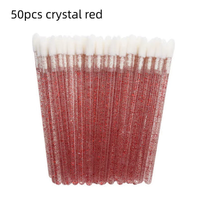 50/150 Pcs Disposable Lip Brush Makeup Brushes Pen Lipstick Mascara Wands Brush Cleaning Eyelash Cosmetic Brush Applicators