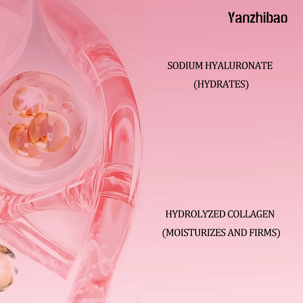 OEM Salmon DNA + PDRN Face Serum Pink Peptide&Niacinamide Korean Skincare for Moisturizing, Brightening