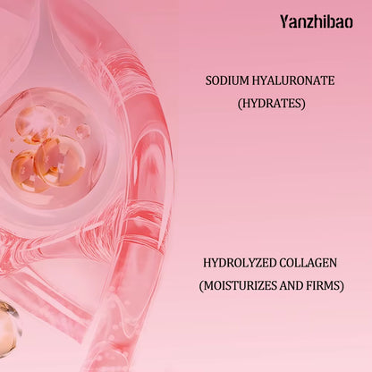 OEM Salmon DNA + PDRN Face Serum Pink Peptide&Niacinamide Korean Skincare for Moisturizing, Brightening