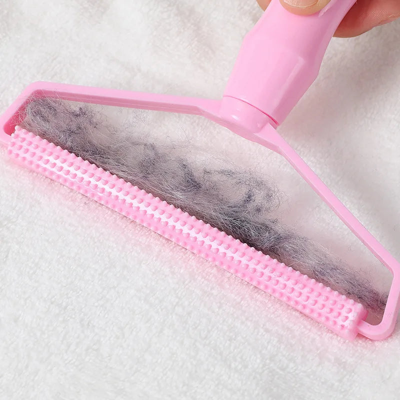 Pet Hair Remover Brush Portable Silicone Double Side Pet Hair Brush Sweater Cleaner Wool Coat Grooming Brush Tool Pet Products