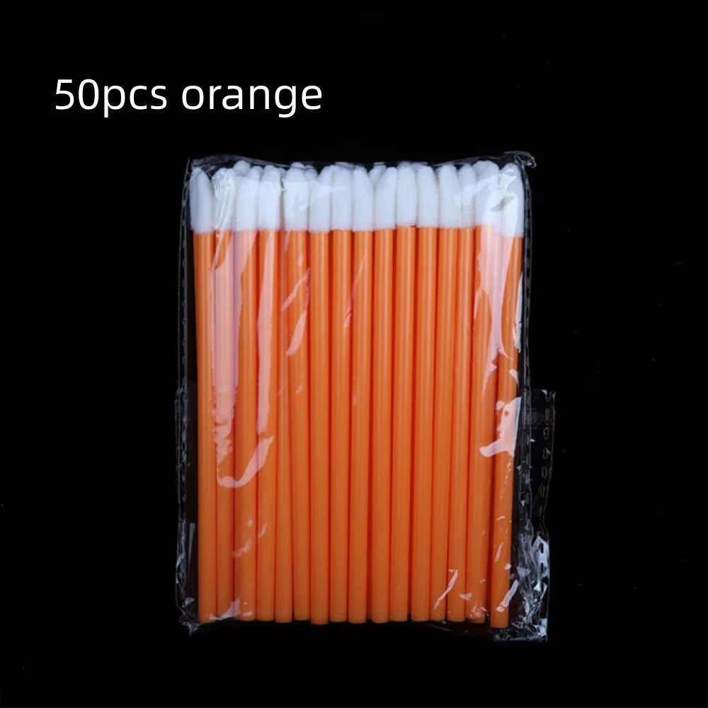 50/150 Pcs Disposable Lip Brush Makeup Brushes Pen Lipstick Mascara Wands Brush Cleaning Eyelash Cosmetic Brush Applicators