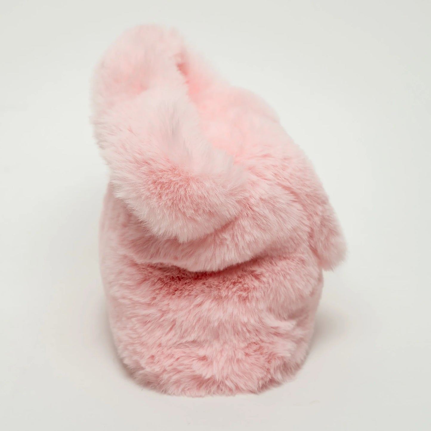 Blumarine Pink Faux Fur Handbag