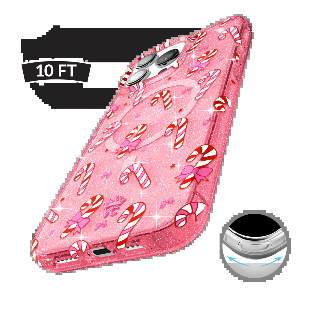 Pink Peppermint Princess Iphone Case