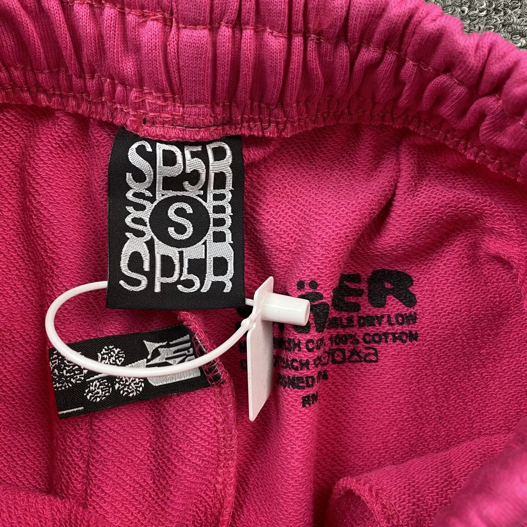 SP5DER P*NK SWEATPANTS PINK