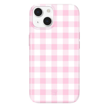 Baby Pink Gingham Iphone Case