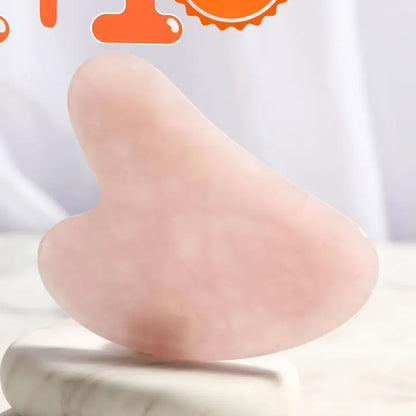 11-pack pink quartz Gua Sha with case + 1 free piece