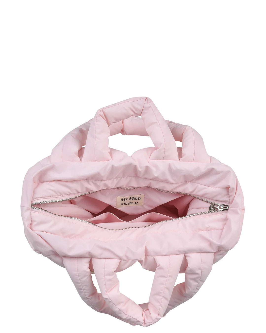 Puffer Tote Bag - Pink