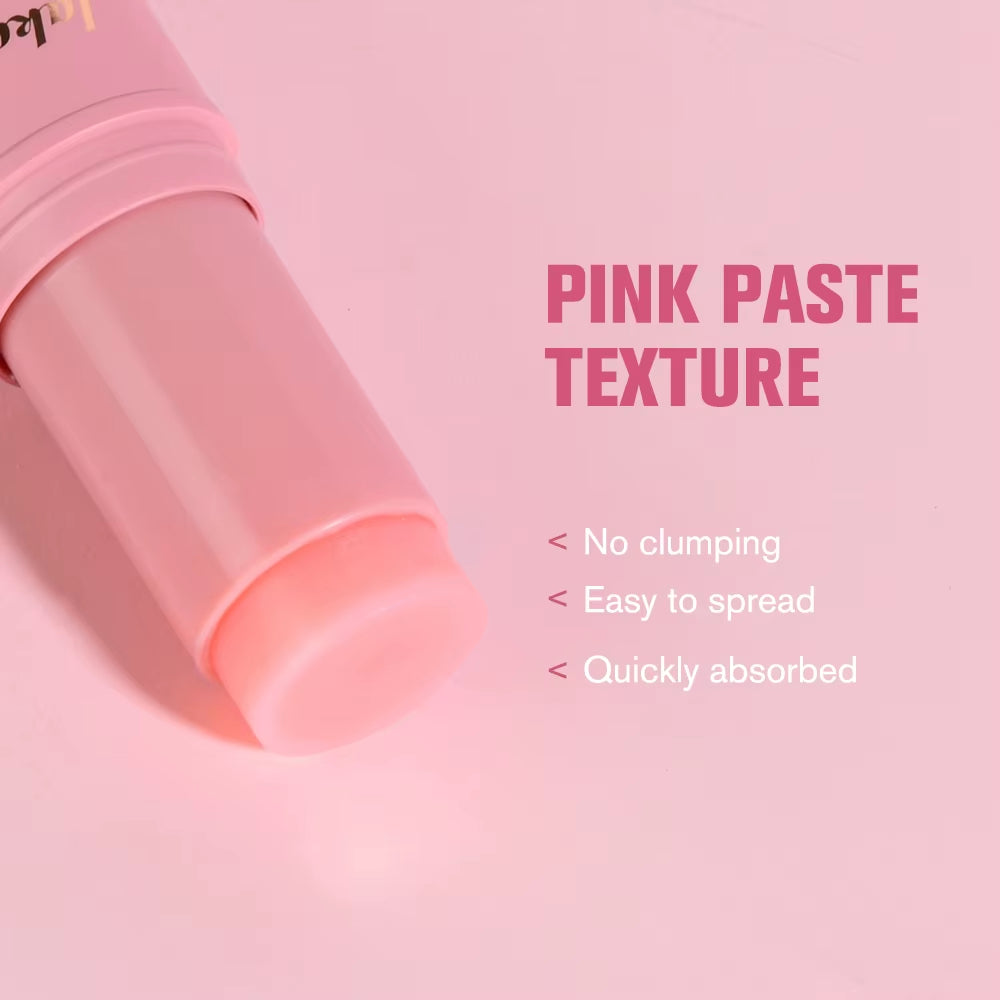 Korean Pink Hydrating Stick Extract Deep Hydrating Facial Skin Multi-Functional Pink Balm Stick Skin Care Makeup Base Products
