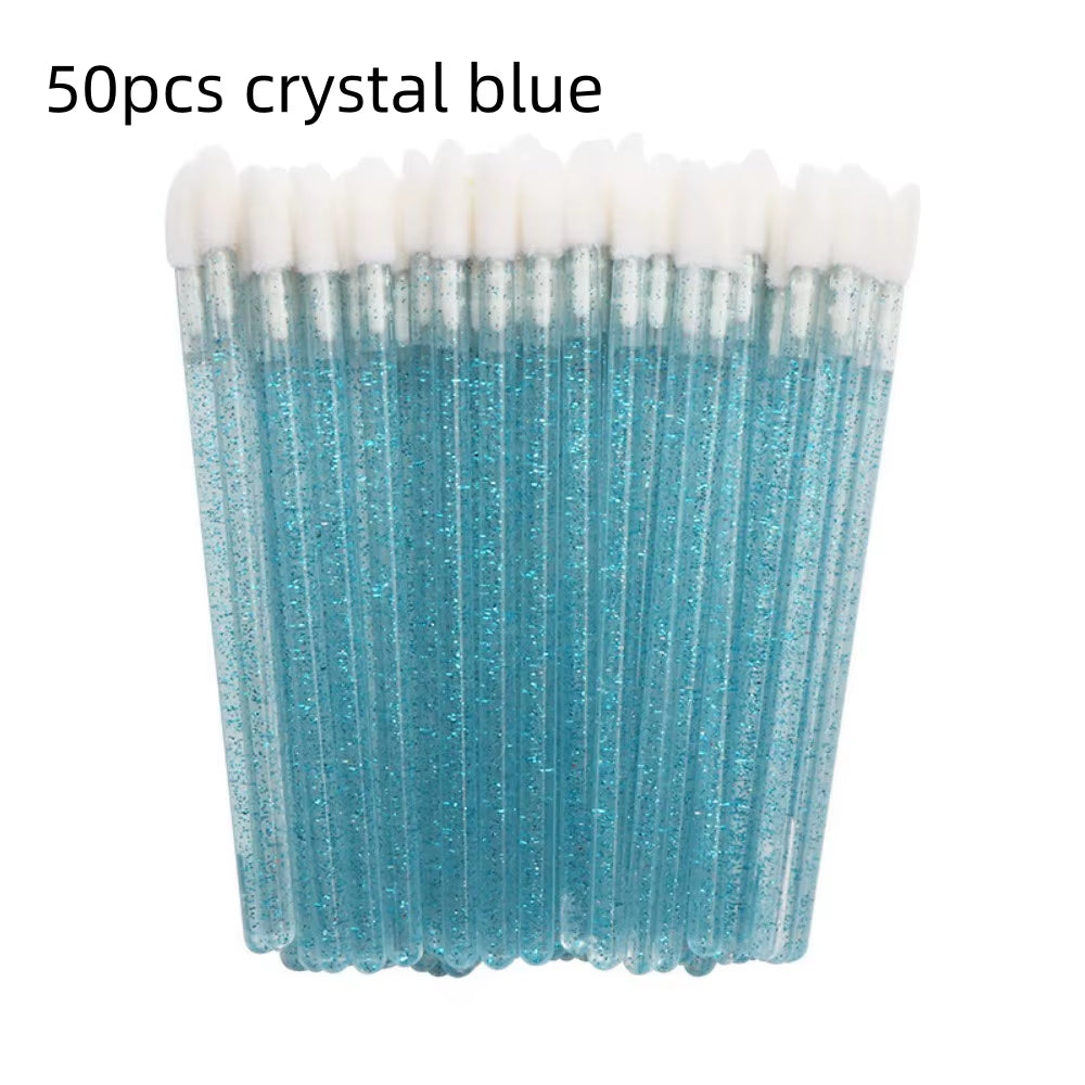 50/150 Pcs Disposable Lip Brush Makeup Brushes Pen Lipstick Mascara Wands Brush Cleaning Eyelash Cosmetic Brush Applicators