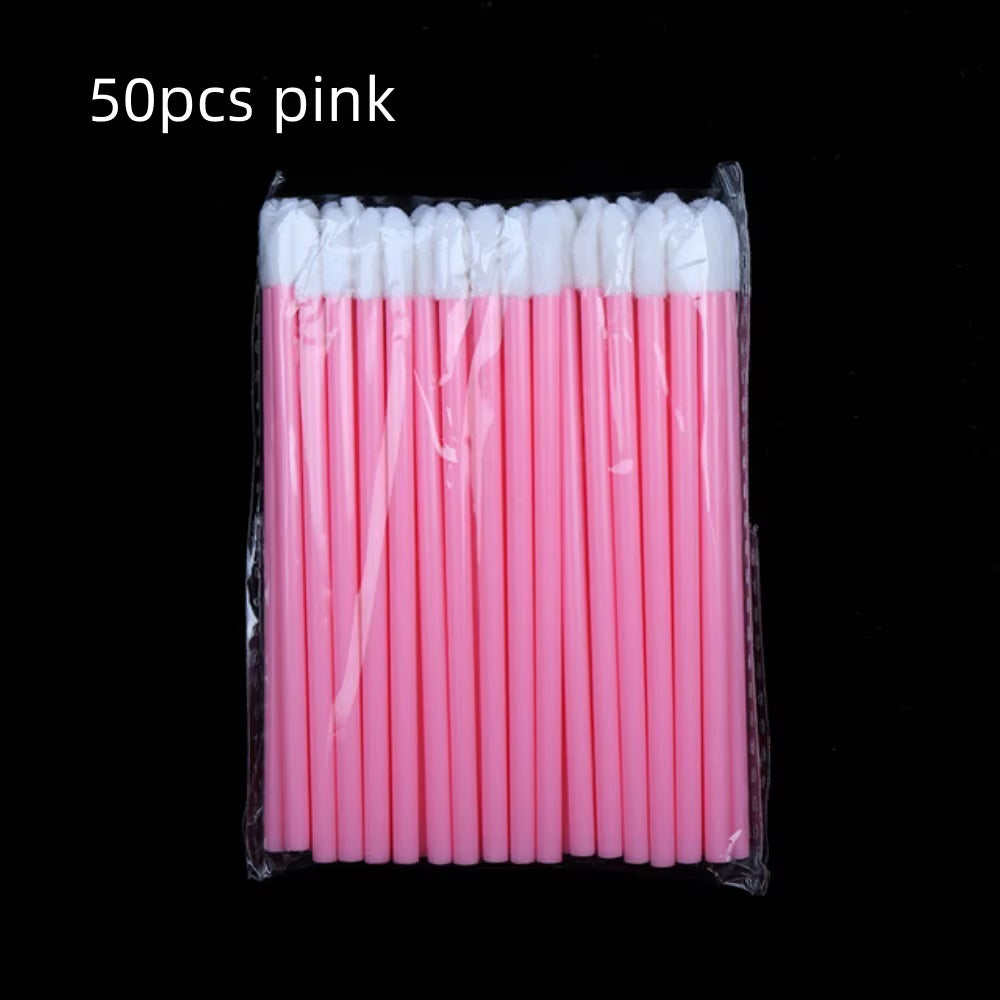 50/150 Pcs Disposable Lip Brush Makeup Brushes Pen Lipstick Mascara Wands Brush Cleaning Eyelash Cosmetic Brush Applicators