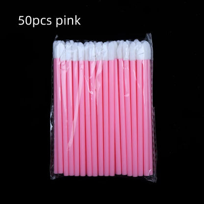 50/150 Pcs Disposable Lip Brush Makeup Brushes Pen Lipstick Mascara Wands Brush Cleaning Eyelash Cosmetic Brush Applicators