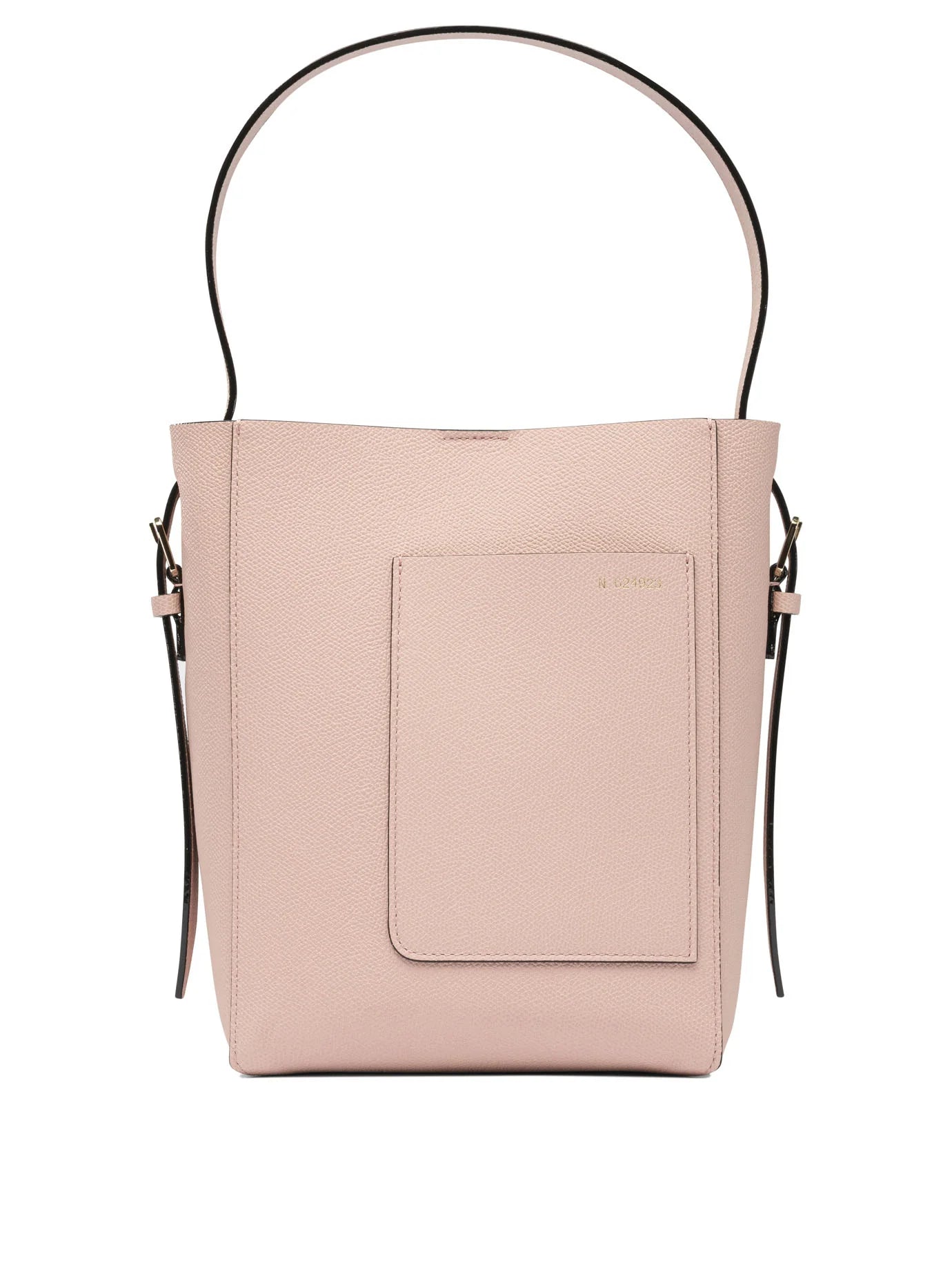 PINK CALF LEATHER HANDBAG