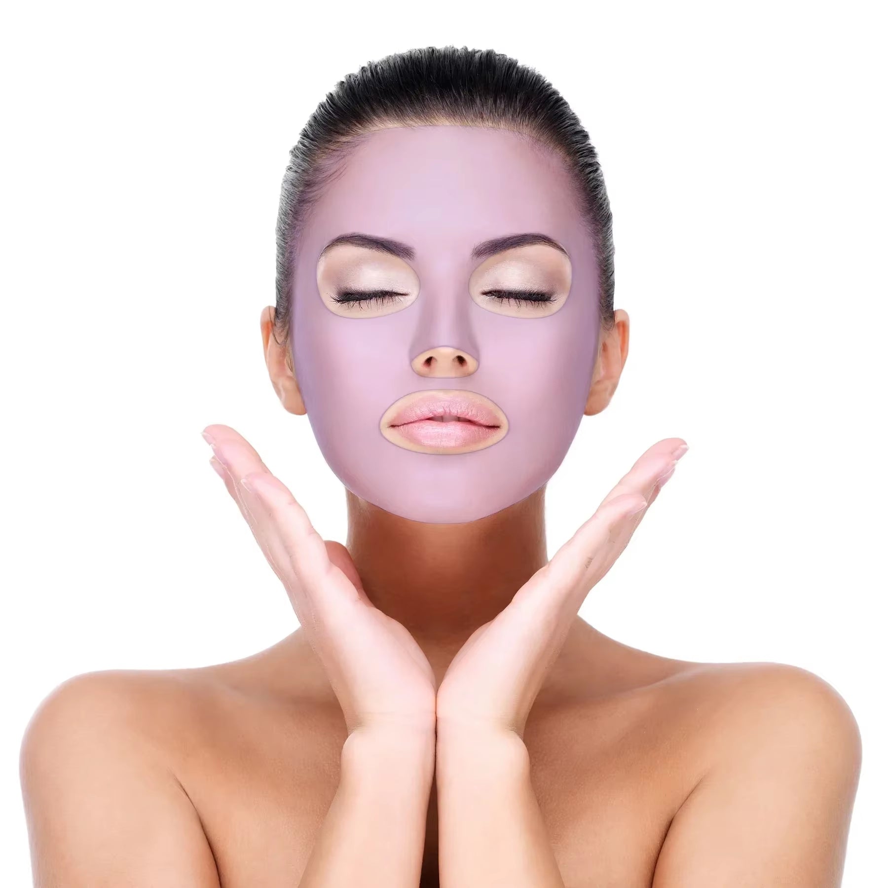 2025 Silicone Mask Reusable Cover Face Skin Care Hydrating Moisturizing Mask for Sheet Prevent Evaporation Steam Beauty Tool